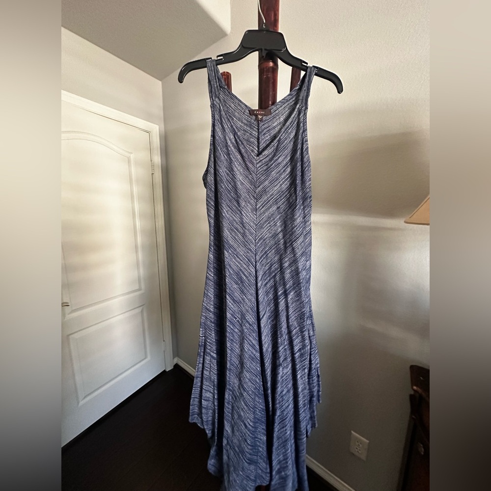 Fever Navy Textured Sleeveless Top